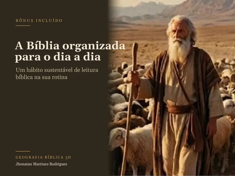 Capa do bônus A Bíblia Organizada para o Dia a Dia