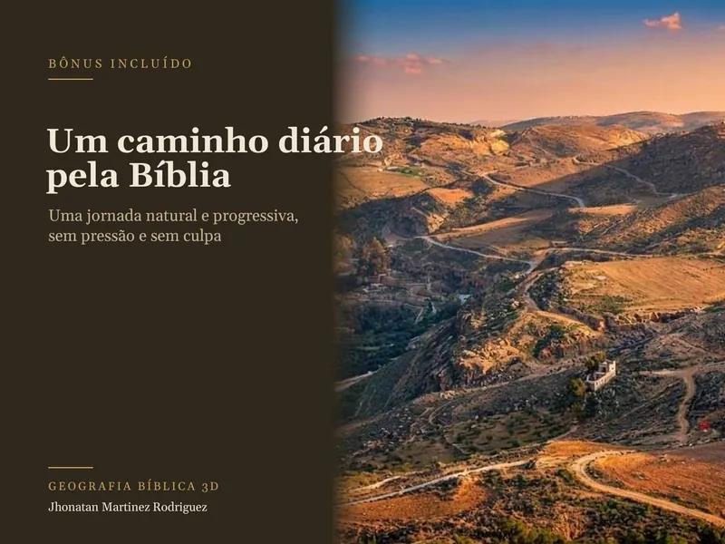 Capa do bônus Um Caminho Diário pela Bíblia